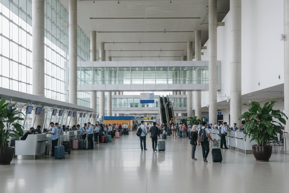 Yogyakarta YIA airport terminal